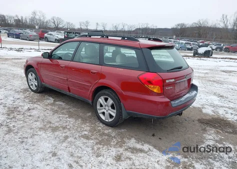 2006 Subaru Outback 3.0R from USA, damaged, VIN 4S4BP84C964302729